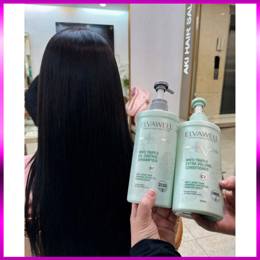 Cặp dầu gội xả Elvawell