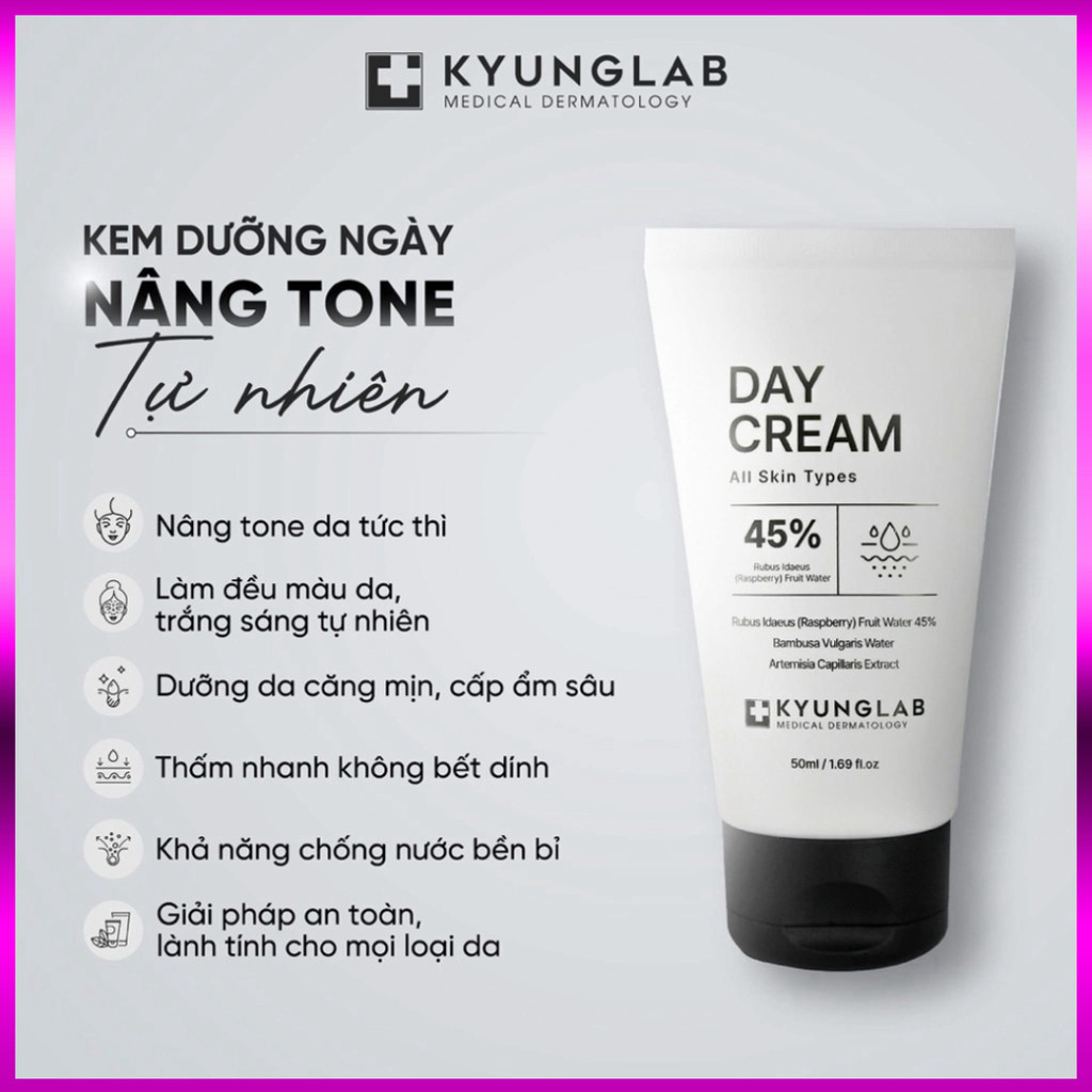 Kem Dưỡng Ngày Nâng Tone Dưỡng Ẩm Daycream Kyunglab