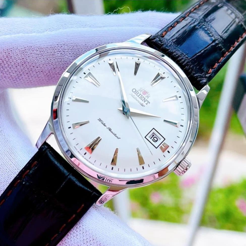 Đồng Hồ Nam Orient JAPAN WATCH Kính Lồi Saphie Nguyên Khối Dây Da Cao Cấp Chống Nước Tốt 2024