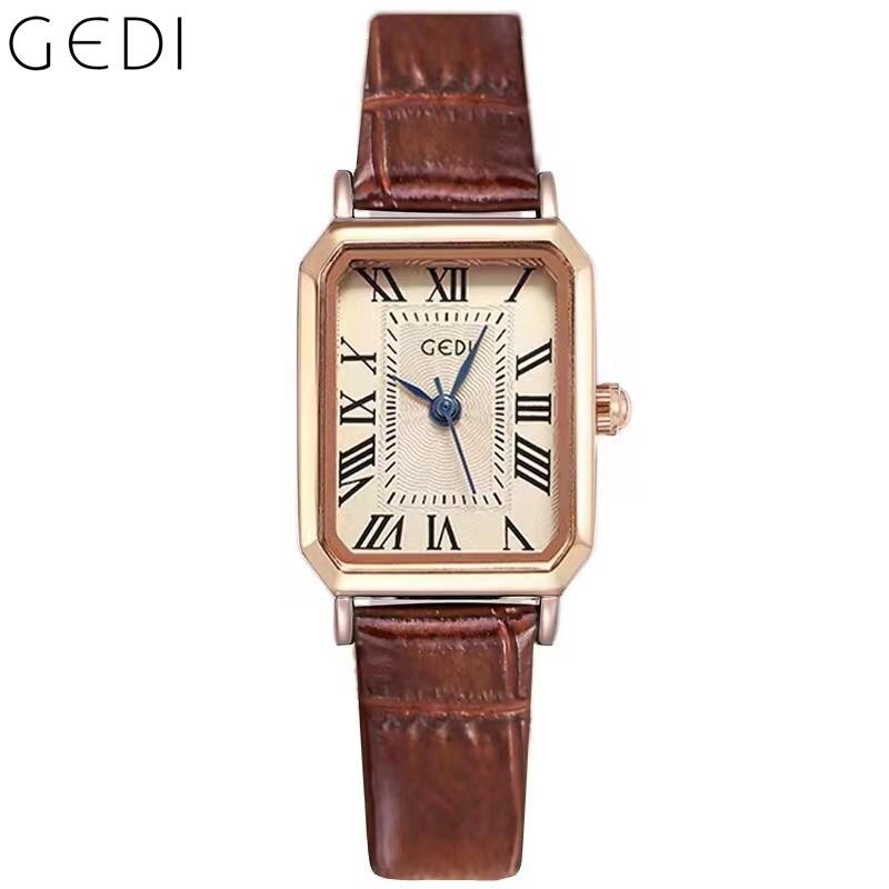 Đồng hồ đeo tay Gedi 82012 chống thấm nước kiểu dáng thời trang cho nữ