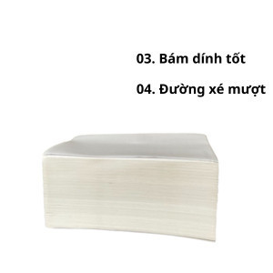 Giấy A7 in nhiệt 76x130 hàng xịn, 500 tờ/tệp, in đơn TMĐT, tự dính, chống nước .. CCKX VG