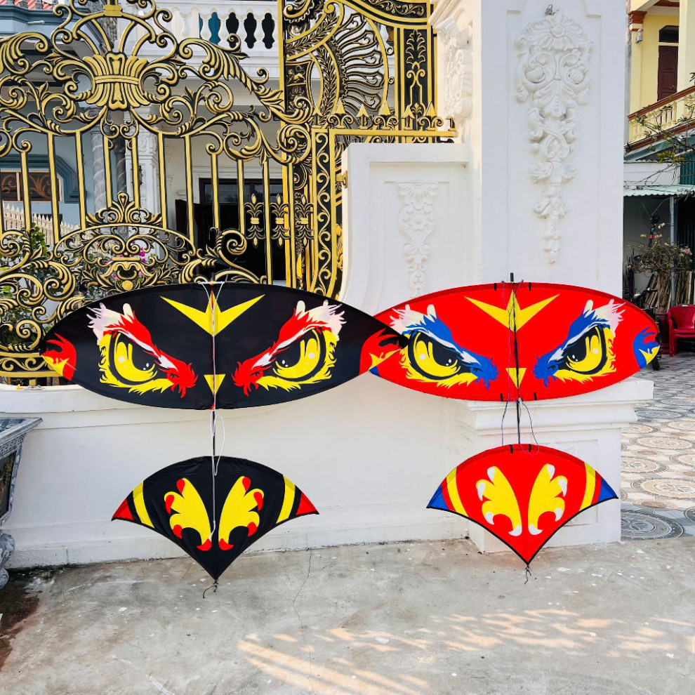 Diều Sáo Lắp Ghép Pun Cacbon Diều Cacbon 1m7 -2m-2m5 Mắt Cú Lườm New 2025