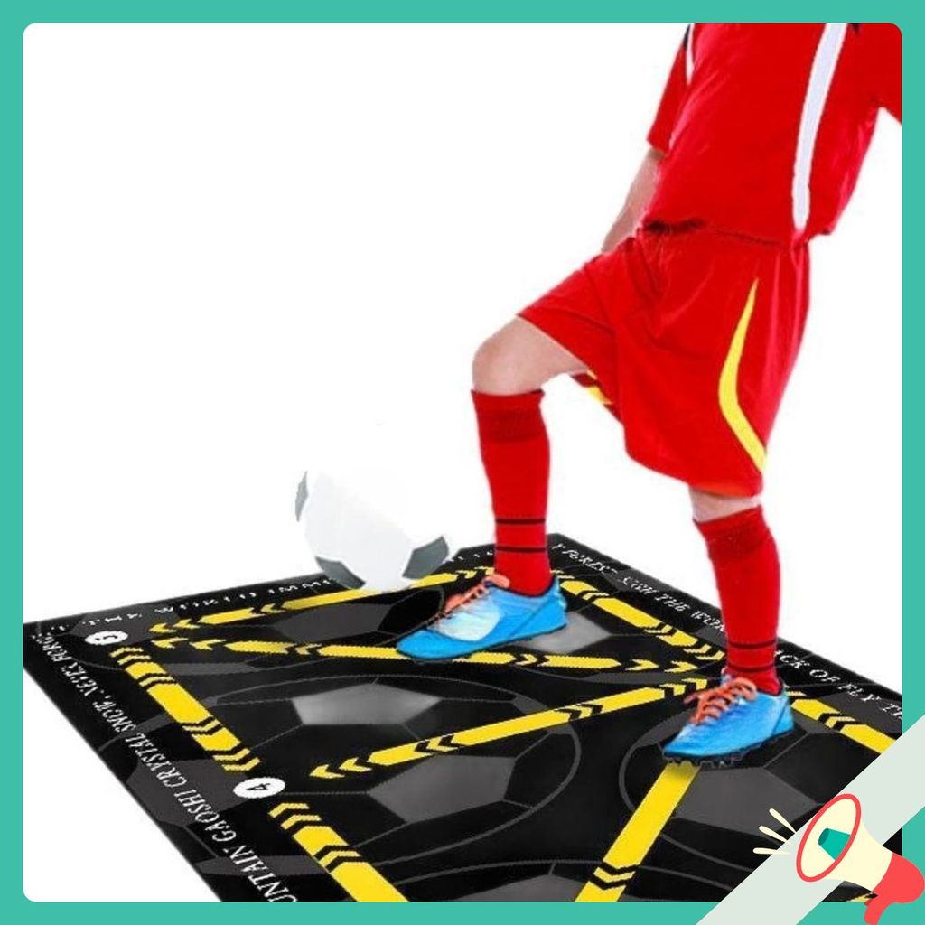 Thảm Tập kỹ năng qua người kiểm soát bóng đá tại nhà SKILLS FC Freeplay Mat 💯Store VN💯