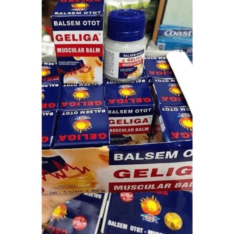 Dầu Cù Là Lửa Geliga DẦU XOA BÓP- dầu nóng lửa SẴN