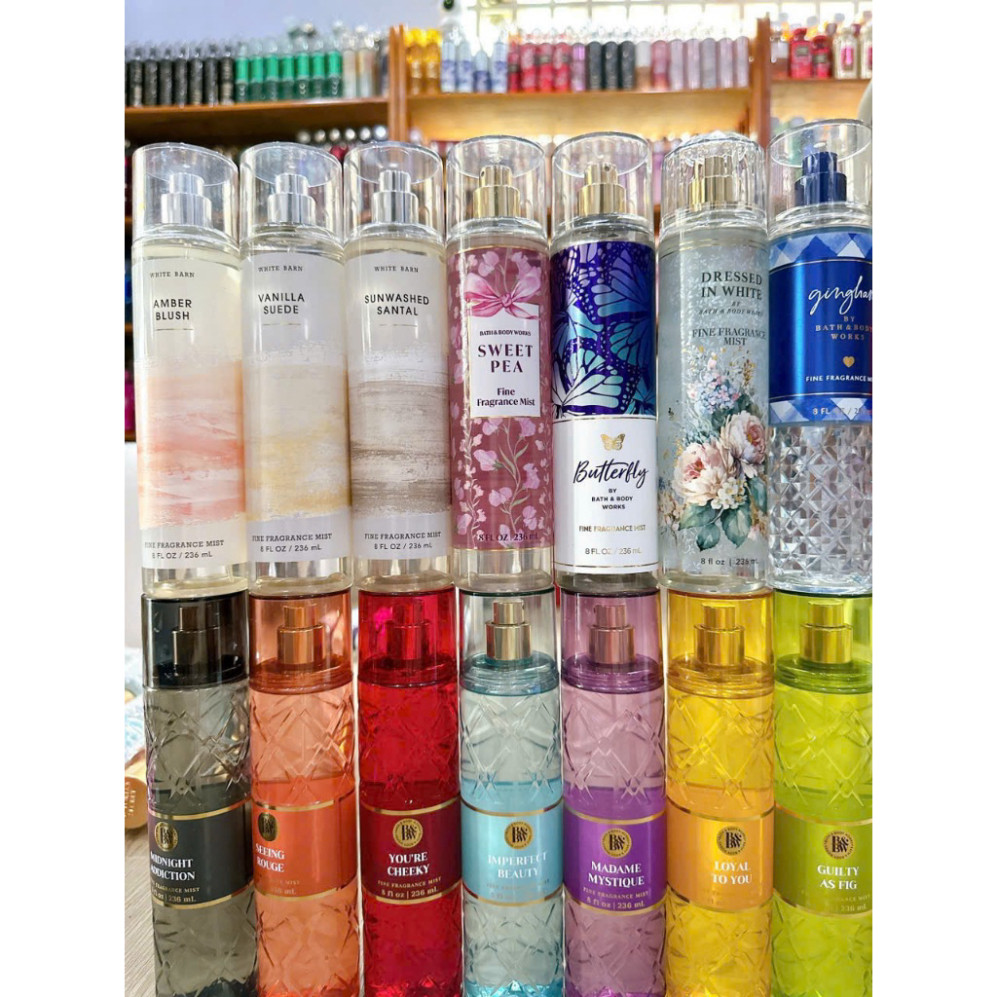 R TOGETHER WEATHER - B ody Mist - Xịt Thơm Toàn Thân B B W - mẫu thử 10ml - Hương thơm dịu ngọt đậm 