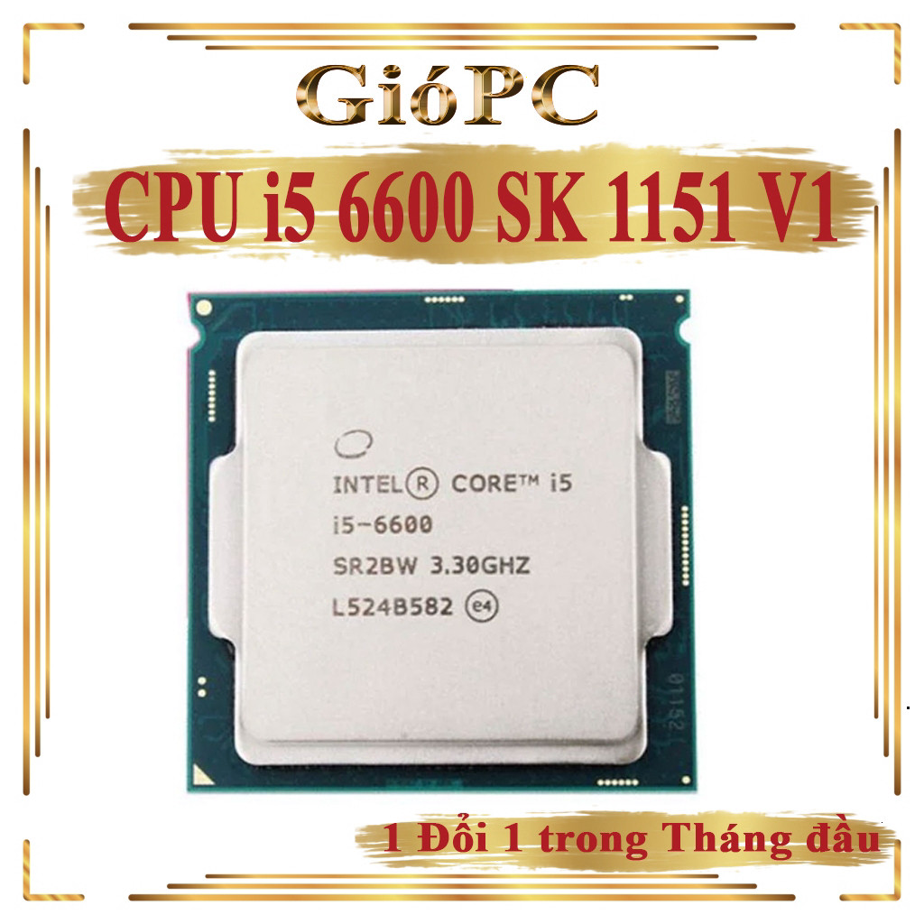 Cpu i7 6700,7700, i5 6500,6400,7500,i3 7100,6100 chạy socket 1151V1, chạy main H110/B150/250 Z170/27