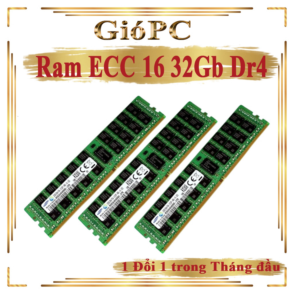 Ram Ecc 32Gb Ddr4, 16Gb ddr4 bus 2133 chạy main x99 dual xeon