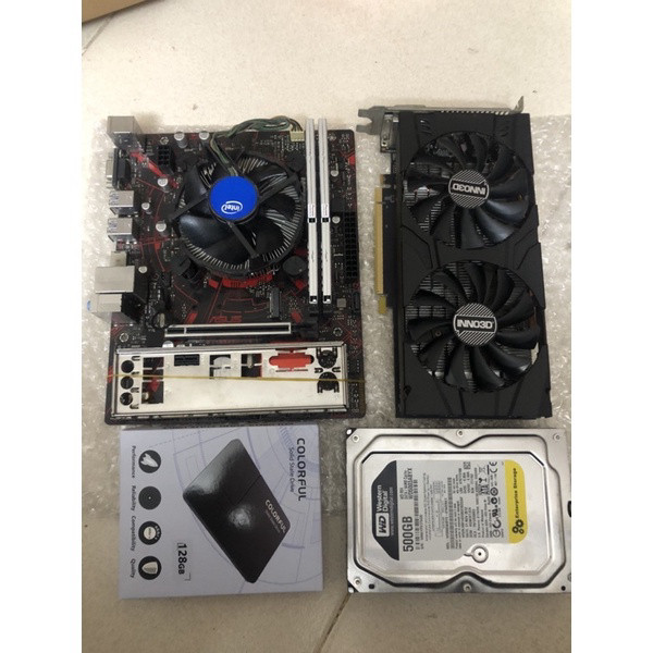 Combo i5 9400f + Ram 16Gb ( 2x8Gb)/Main B365 /ssd 256Gb