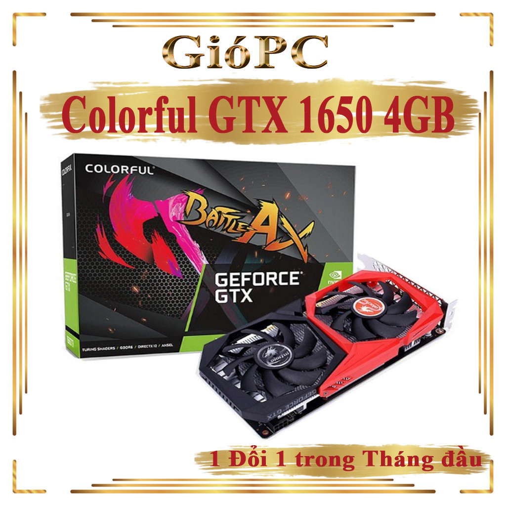 VGA Colorful GTX 1650 4GB Dr6