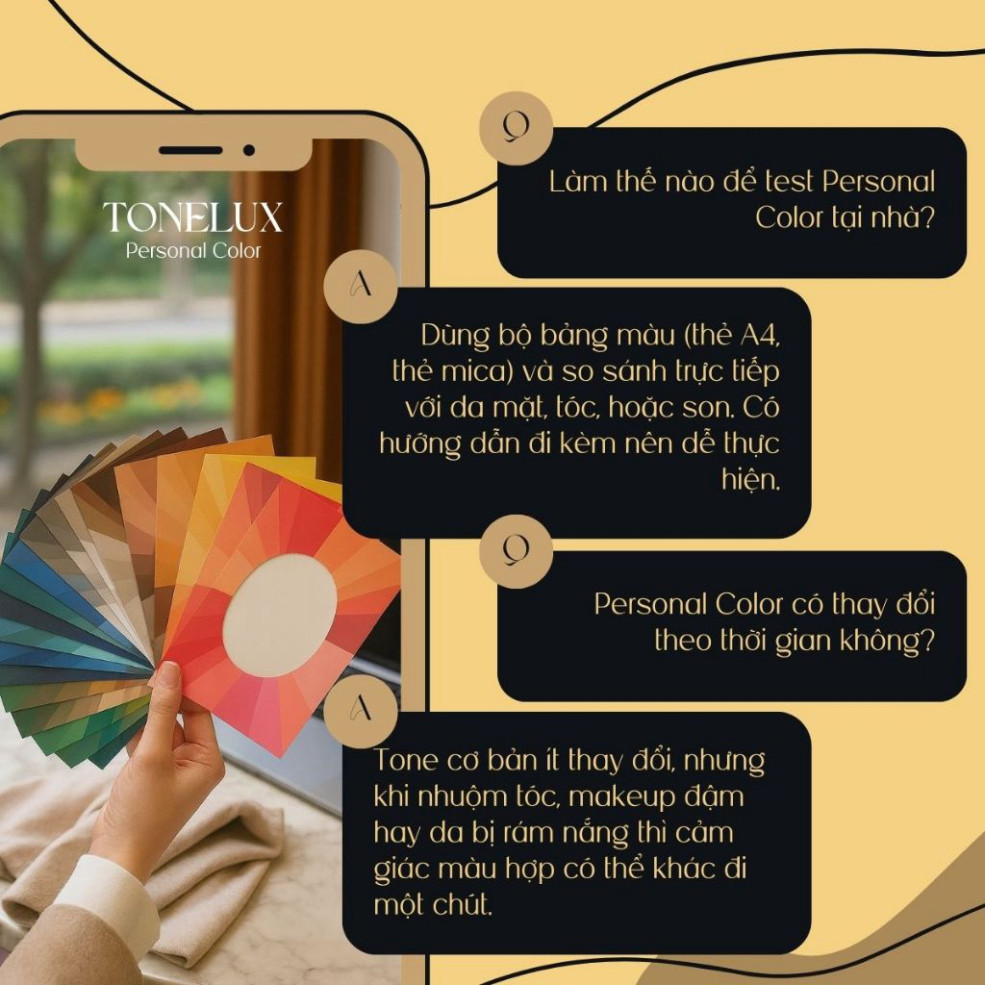 Y Thẻ Màu Son Personal Color – B ộ Test Chọn Son Theo Tone Da, Mùa & Phong Cách Y