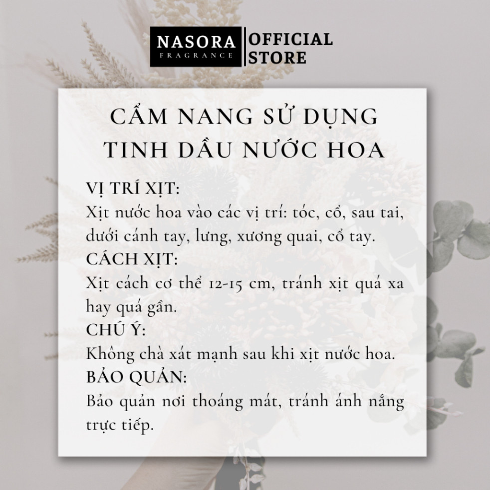 I Nước Hoa Nam AQUAMAN Nasora Premium Hương Gió B iển Thơm Mát, Nam Tính, Cuốn Hút, Chai Xịt 10ml I