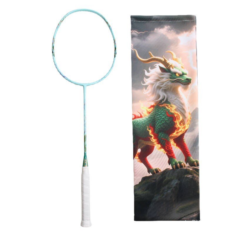 Vợt cầu lông Guangyu Kirin nhẹ, toàn carbon, vợt tấn công đặc biệt cho người lớn, vợt cầu lông tại n