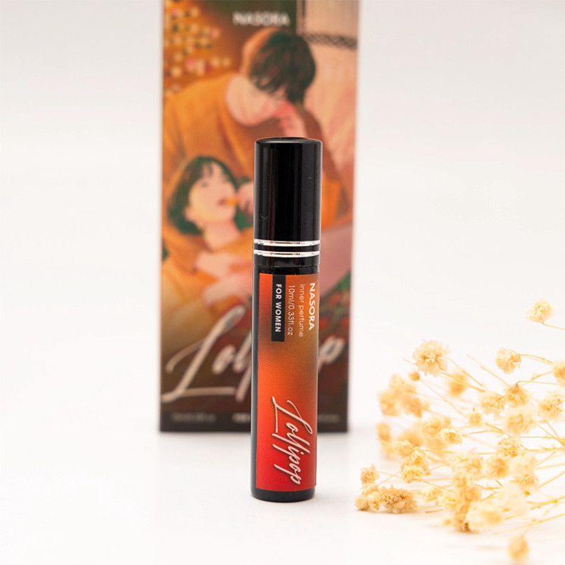 I Nước hoa vùng kín nữ NASORA The Lolipop thơm lâu, mùi hương ngọt ngào quyến rũ chai 10ml I