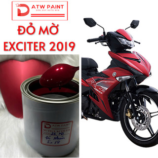 Sơn đỏ nhám Ex 2018 2019 - Sơn auto Lacquer 2k mờ