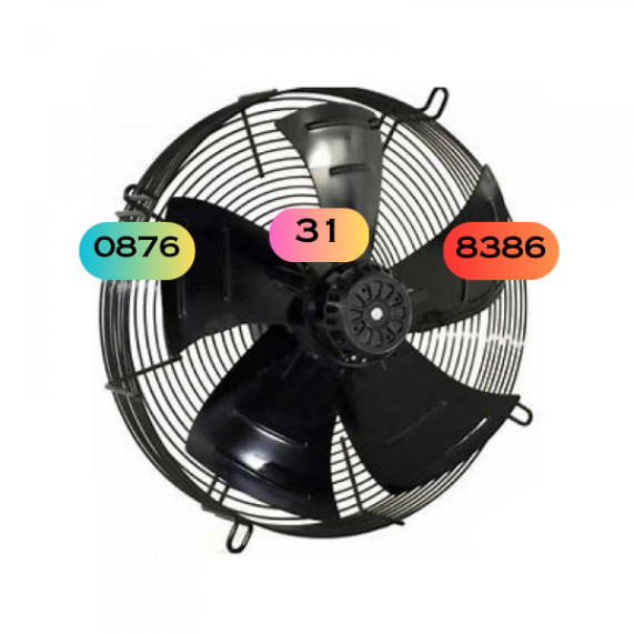 S4D400-AP12-37 EBmpapst Quạt 380V Quạt Hướng Trục