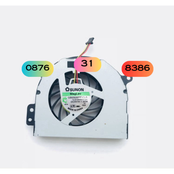 Quạt CPU máy tính xách tay Delling Yue 14R N4110 N4120 14RD M411R V3450 M4110