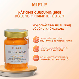Mật Ong Curcumin Miele 250g