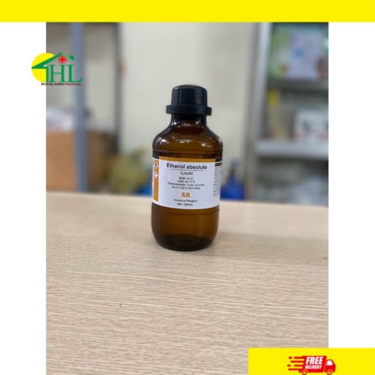 C Ồ N TUYỆT ĐỐI 99.5 % Ethanol Absolute tinh khiết thí nghiệm