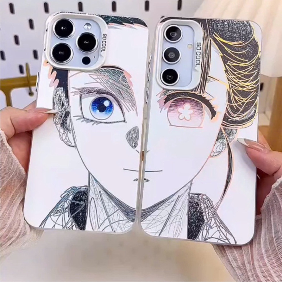 (SS, Ốp Pồ) IDM180 Ốp Lưng IMD Đổi Màu Laser- Akaza And Koyuki #mycasse.