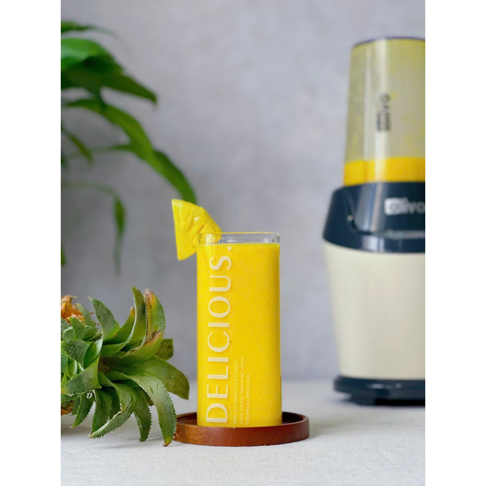 Máy Xay Sinh Tố OLIVO MB1000 - 3 Cốc Xay- Xay Đá Bào, Xay Sinh Tố, Đồ Ăn Dặm Cho Bé, Xay Đồ Khô