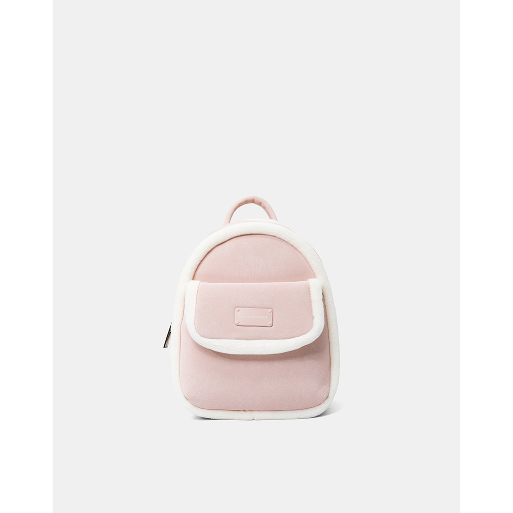 Balo Nữ Thời Trang JUNO Nhỏ Viền Lông BL185