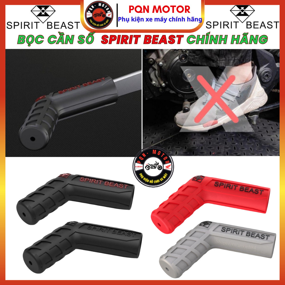 [Spirit Beast Cao Su Bọc Cần Số] - Cao Su Bọc Cần Số Xe Côn Tay Spirit Beast Chính Hãng Mẫu L1
