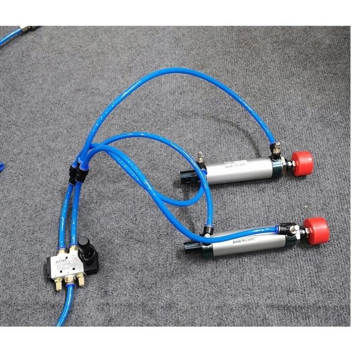 HB Store Combo 2 xi lanh và van gạt cơ kẹp phôi