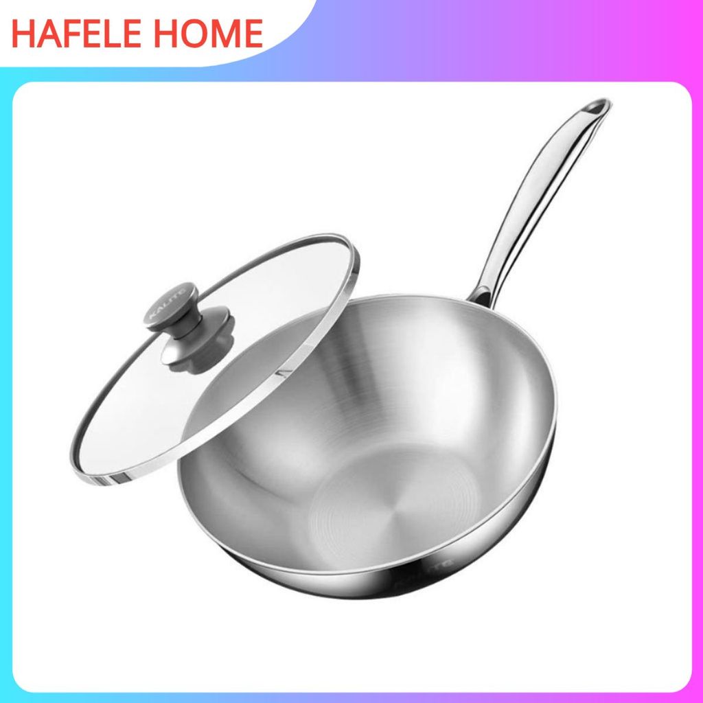 Chảo Inox 304 Lòng Sâu Kalite KWP2501 – Chống dính – Chống xước – Bền đẹp – Tiện lợi - EEH
