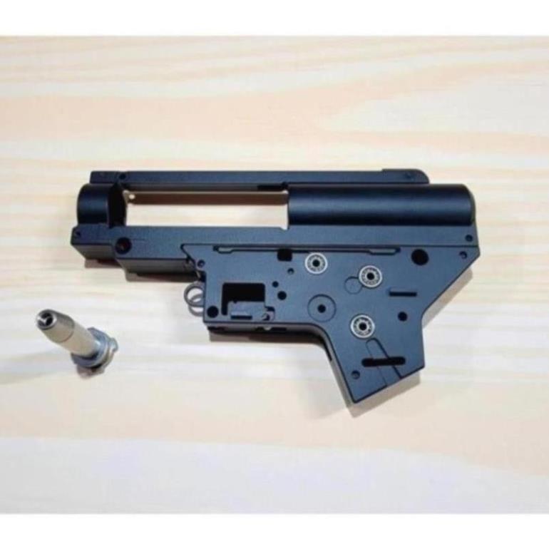 [Chính Hãng] Hộp số động cơ máy khoan mài cầm tay BJX 7075 T6 Aluminium CNC 9MM Bearing Ver.2