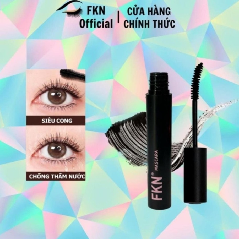 Mascara FKN giúp dày- dài- cong mi Optimal Black 7ml- FKN OFFICIAL