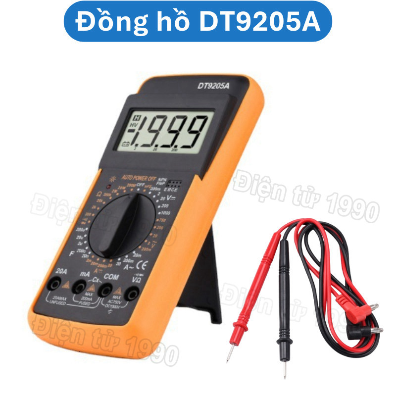 Đồng hồ đo điện áp DT9205A