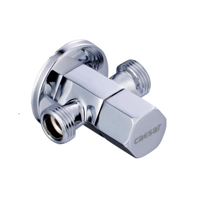 VAN KHỐNG CHẾ T Mạ Crome, Van chặn nước, khoá nước, chia nước Chính hãng CAESAR BF427