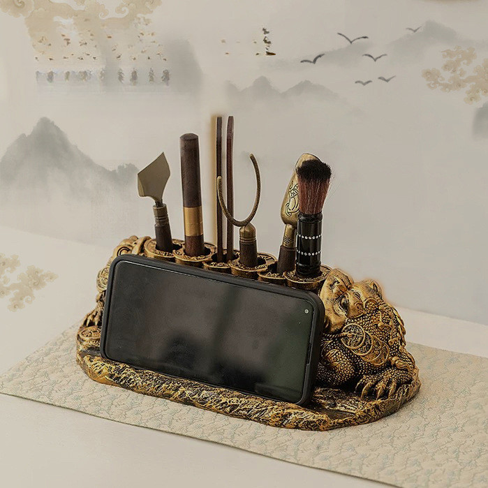 Tea Ceremony Six Gentlemen Set Kung Fu Tea Set Supplies Collection Tea Clip Tea Rule Tea Knife Tea C