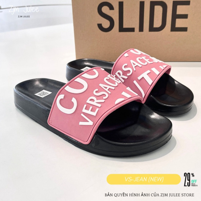 [DG*] Dép nam nữ quai ngang VS-Jean bản quai dày bắt mắt - Dép thời trang chống nước MỚI