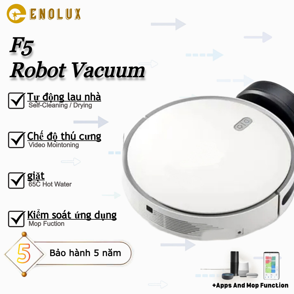 Robot hút bụi thông minh DB100/ DB300/F5 Robot quét nhà thông minh 3 trong 1 Cho Phòng Khách Nhà Bếp