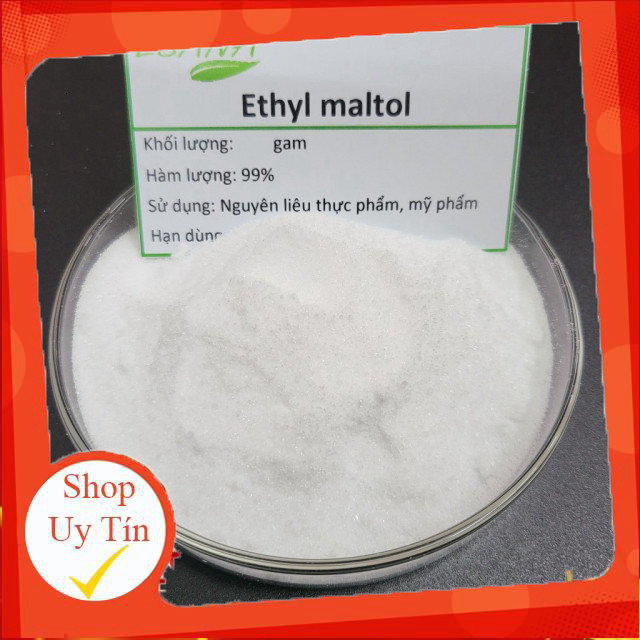 100g Ethyl Maltol chất kích hương, tăng hương