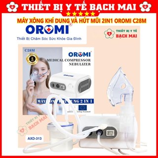 Máy Xông Khí Dung Và Hút Mũi OROMI C28M - DÒNG MÁY CHUYÊN XÔNG, XÔNG HÚT