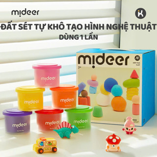 Đất nặn tự khô 24- 36 màu Mideer đất sét tạo hình mô hình AIRY FUN CLAY 