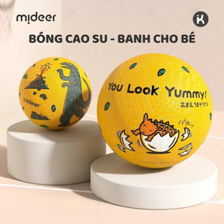  Bóng Hơi Cho Bé Playround Ball Mideer Bóng cao su đồ chơi nẩy siêu đàn hồi cho bé 