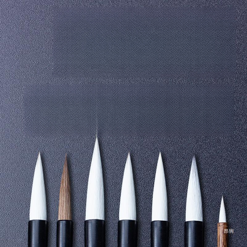 Shanlianhu Brush Calligraphy Brush Set with Fine and Medium Hair, Four Treasures of the Study, Huzho