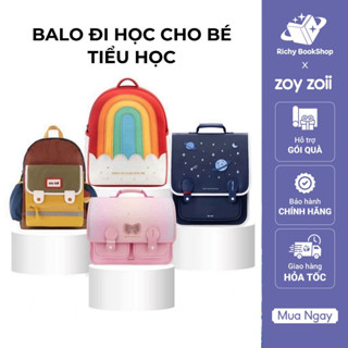  Balo đi học cho bé cấp 1 Zoyzoii chính hãng cho bé trai bé gái lớp 1 2 3 4 5 