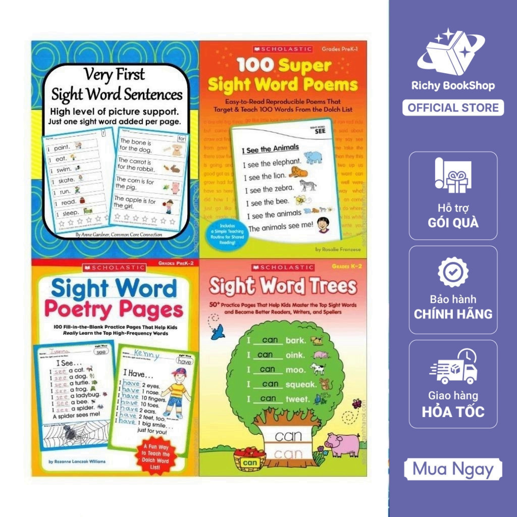 Sách - Very First Sight Word Sentences