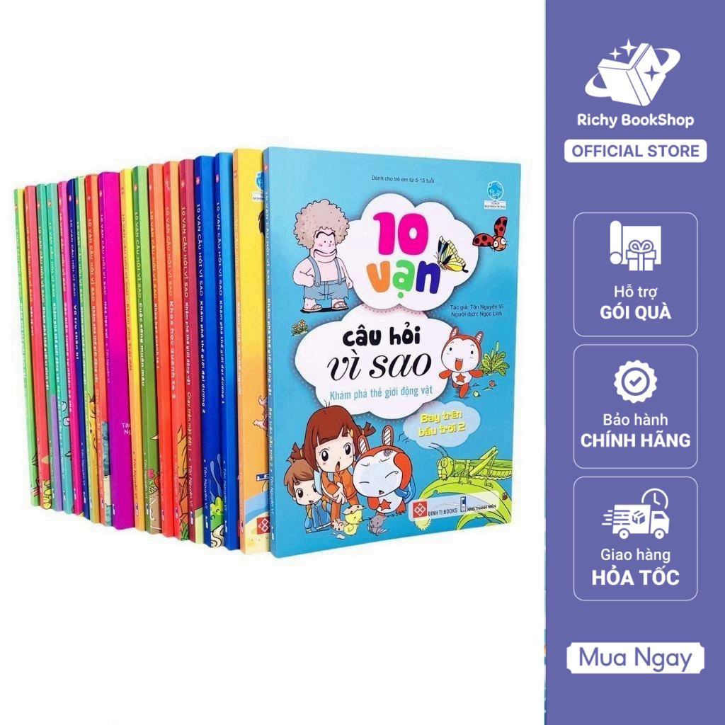 Sách - 10 vạn câu hỏi vì sao