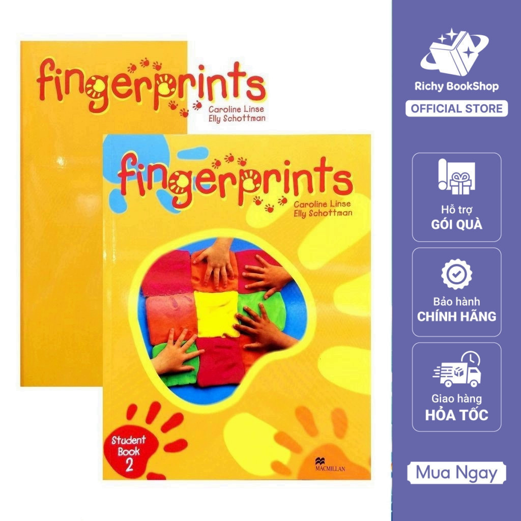 Sách- (Trọn bộ 2 cuốn) Tiếng Anh Fingerprints 2 (Student Book + Activity Book)