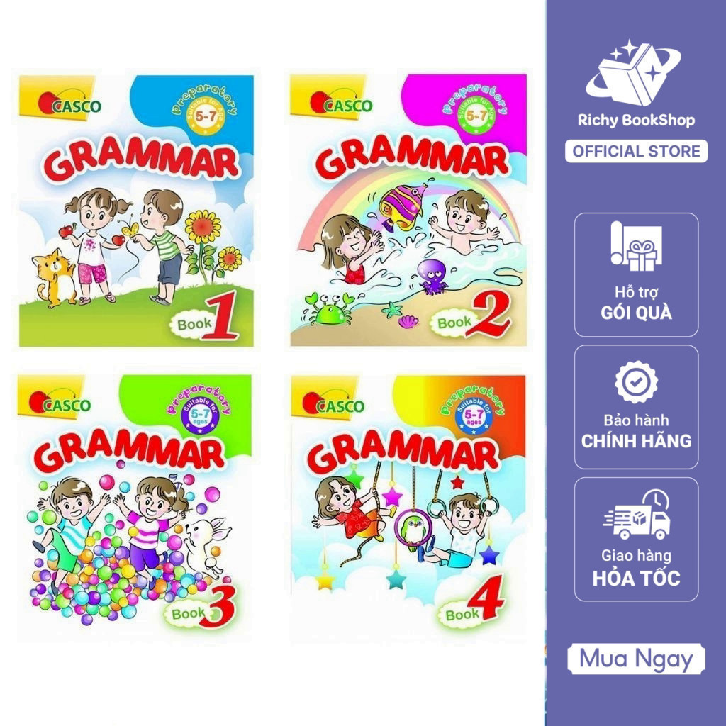 Sách - Casco Preparatory Grammar for Ages 5-7