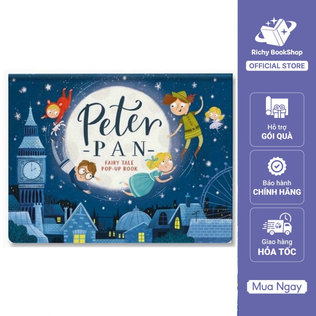 Sách - Peter Pan - Fairy Tale Pop-up Book