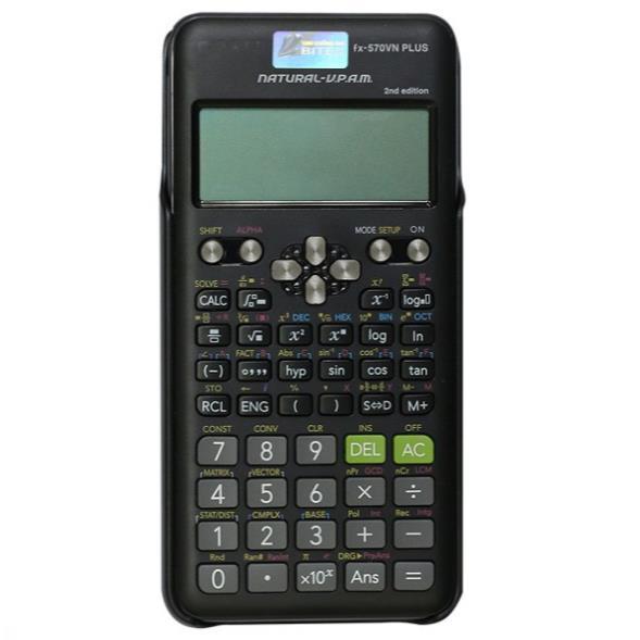 Máy tinh học sinh FX 570VN PLUS NEW 2nd EDITON - 570VN - 570VNPLUS -Bảo hành 1 năm