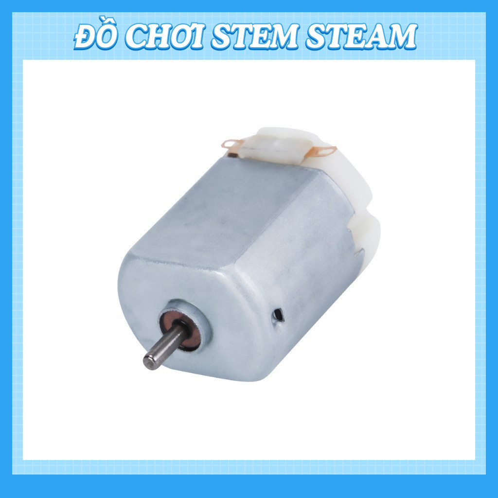 Động cơ/ mô tơ/ motor mini 130 - Phụ kiện lắp ráp đồ chơi giáo dục STEM