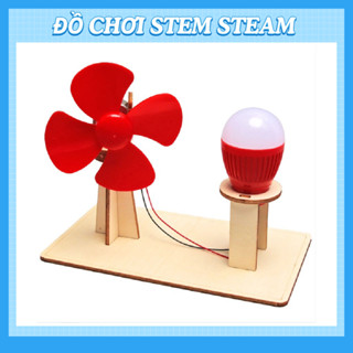  Mô hình điện gió mẫu 2 - Đồ chơi giáo dục STEM STEAM 