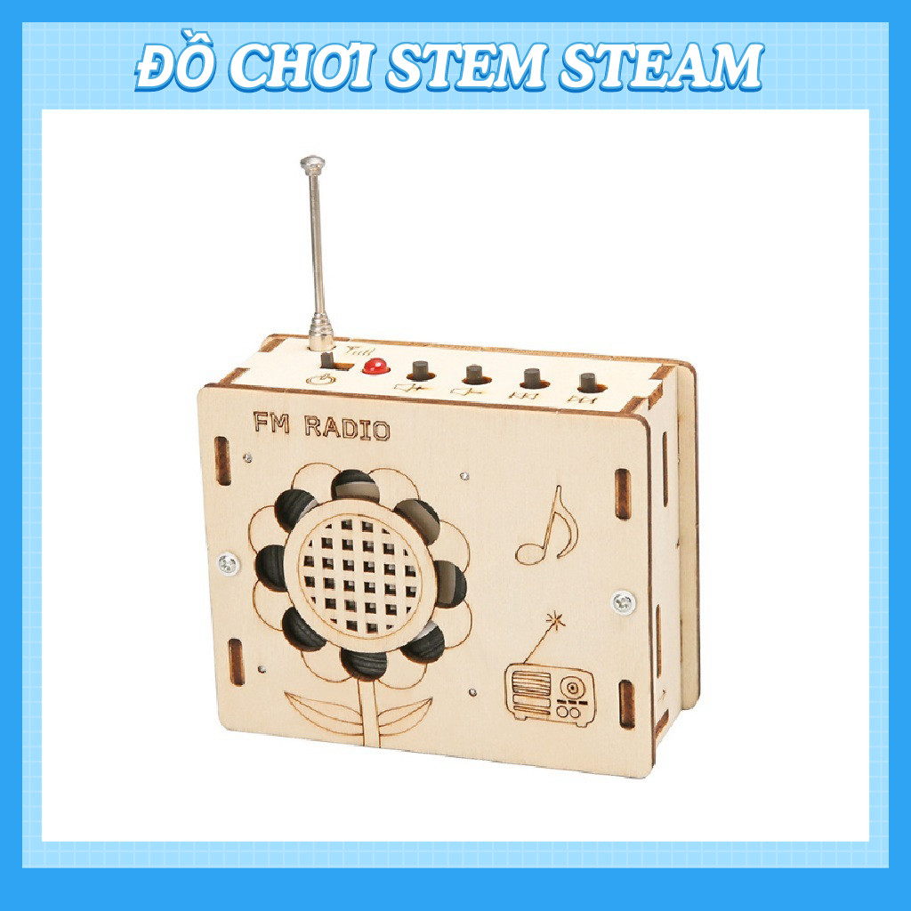 Radio Mini - Đồ chơi giáo dục STEM STEAM